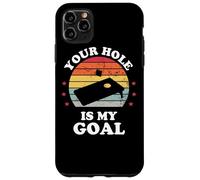 Your Hole Is My Goal Funny Cornhole Player Corn Star Carcasa para iPhone 11 Pro MAX