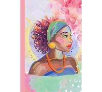 Your Inner Light is Unstoppable: A Vibrant notebook for CreativeBlack Women, Teens and Black Girls Women Journal, 120 Lined Pages, 6x9 in