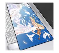 Your Lie in April Alfombrilla Raton Anime Gaming Mouse Pad XXL 900x400x3 mm,Impermeable con 3mm Base de Goma Antideslizante,Special-Textured Superficie para Ordenador, PC y Laptop, F