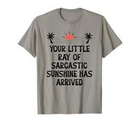 Your Little Ray of Sarcastic Sunshine Has Arrived Summer Camiseta