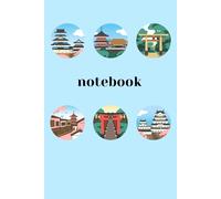 your next japan trip; simple blank lined notebook; 100 pages for notes, ideas, thoughts, sketches, goals; diary, journal, writer, planner, sketch book; gift idea for friends and family