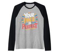 Your Pace Is Fomentar el Progreso rápido - Camiseta Manga Raglan
