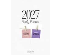 Your Planner 2027: Your annual journal with a little color and flowers for a nice start to the day
