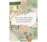 Your Quiet Effort Today Can Reshape the Story You Live Tomorrow: Squared Notebook (100 pages): Grid pages for clear notes, calm planning, and steady growth