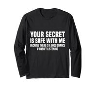 Your Secret Is Safe I Wasn’t Listening Design Manga Larga