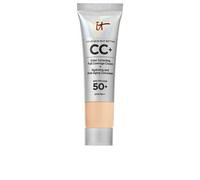 IT Cosmetics, Base de Maquillaje, Tratamiento Antiedad e Hidratante con SPF50+, Cobertura Total, Acabado Natural, 12 Tonos Disponibles, Light Medium, YSBB CC+, 12ml