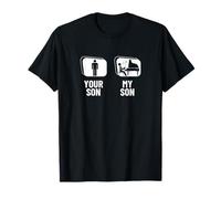 Your Son My Son Piano Papá Mamá Madre Divertido Pianista Camiseta
