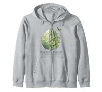 Your Story Matters Conciencia sobre la Salud Mental Cerebro Floral Sudadera con Capucha
