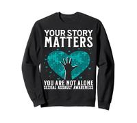Your Story Matters Support Sexual Assault Awareness Gifts Sudadera