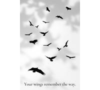 Your Wings Remember the Way: A Guided Journal for Reflection, Healing & Self-Discovery: A Beautiful Lined Notebook for Women - Mindfulness, Self-Care, Mental Clarity & Personal Growth