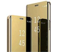Youran Funda para iPhone XS MAX, Funda para iPhone XS MAX Funda con Tapa Inteligente para Smartphones con Soporte Función Tarjeta Funda para teléfono móvil para Apple iPhone XS MAX (Oro)