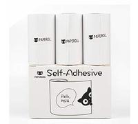 Youran Selbstklebende Thermopapierrolle 3er Pack 57 x 30 mm - [Foto 1 Jahr]