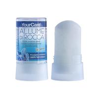 YourCare Allume di Rocca Stick 120 g - Desodorante para hombre y mujer natural para axilas, desodorante Fresh con acción purificante y absorción de humedad, alternativa al desodorante Dove