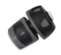YourCasa 1 conector de manguera de acoplamiento - 3/4 pulgadas (19 mm) con acople de manguera Aquastop para manguera de jardín, conector conector conector de acoplamiento rápido, adaptador de manguera