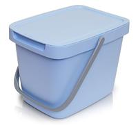 YourCasa® Cubo de Basura Orgánica para Cocina, 6 L, para Residuos Cotidianos, Con Tapa y Colgador de Pared, Pequeño