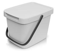 YourCasa Cubo de basura orgánica para cocina, 6 L, para residuos orgánicos diarios, recipiente para compost con tapa para colgar, cubo de basura orgánico, resistente a los olores, cubo de basura