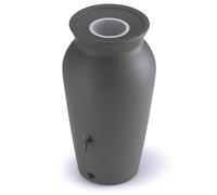 YourCasa Depósito de lluvia de 120 a 230 litros, con cesta de filtro y grifo, barril de lluvia de plástico, resistente a las heladas, depósito de agua de lluvia, depósito de agua de lluvia, para