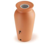 YourCasa Depósito de lluvia de 120 a 230 litros, con cesta de filtro y grifo, barril de lluvia de plástico, resistente a las heladas, depósito de agua de lluvia, depósito de agua de lluvia, para