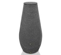 YourCasa EcoDrop EcoDrop - Barril de lluvia (200 L, con rosca de metal y tapa), color granito
