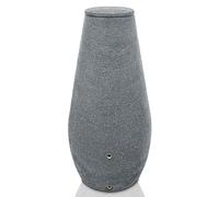 YourCasa EcoDrop EcoDrop - Barril de lluvia (200 L, con rosca de metal y tapa), color gris