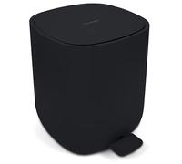 YourCasa papelera baño pequeña 5L - papelera diseño moderno - cubo basura baño wc papelera papeleras - cubo baño - caixote lixo wc papelera pequeña - basuras para baño basurero Negro
