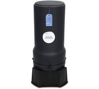 YourCasa Tanque de Lluvia RainBell 200L Con Pie, Tapa y Grifo - Barril de Plástico a Prueba de Heladas - Depósito de Agua Para Jardín, Colector