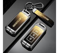 Yourdou Coche Carcasa Llave para Mitsubishi Space Star 2013-2015, Carcasa Mando Llave de Coche Carcasa Funda Llave Remoto Mando Carcasa Protectora para Llavero Accesorios,A-3-Yellow