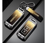 Yourdou Coche Carcasa Llave para Mitsubishi Space Star 2019-2023, Carcasa Mando Llave de Coche Carcasa Funda Llave Remoto Mando Carcasa Protectora para Llavero Accesorios,A-2-Yellow