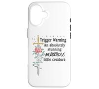 Youre an Absolutely Stunning Murderous Little Creature Smutt Carcasa para iPhone 16