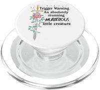 Youre an Absolutely Stunning Murderous Little Creature Smutt PopSockets PopGrip para MagSafe