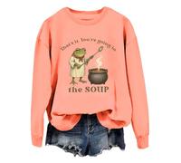 You're Going in the Soup Sudadera That's it You're Going In The Soup Camisa Mujer Hombre, Naranja-1, 3XL