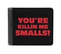 You're Killing Me Smalls - Cartera plegable para hombre con tarjetero y monedero de cuero