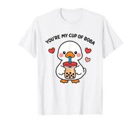 Youre My Cup of Boba - Bonito diseño de Ganso Kawaii Camiseta
