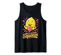 You'Re My Main Squeeze Cute Lemon Love para los días de San Valentín Camiseta sin Mangas