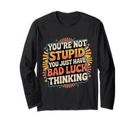 You'Re Not Stupid You Just Have Bad Luck Thinking |- Manga Larga