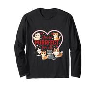 You'Re Purrfect for Me Cute Cats Valentine Manga Larga