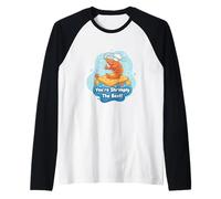 You'Re Shrimply The Best Pun Funny Shrimp Chef Chiste Humor Camiseta Manga Raglan