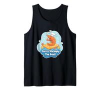 You'Re Shrimply The Best Pun Funny Shrimp Chef Chiste Humor Camiseta sin Mangas
