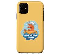 You'Re Shrimply The Best Pun Funny Shrimp Chef Chiste Humor Carcasa para iPhone 11
