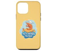 You'Re Shrimply The Best Pun Funny Shrimp Chef Chiste Humor Carcasa para iPhone 12 Mini