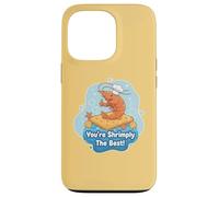 You'Re Shrimply The Best Pun Funny Shrimp Chef Chiste Humor Carcasa para iPhone 13 Pro