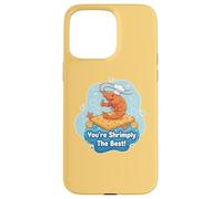 You'Re Shrimply The Best Pun Funny Shrimp Chef Chiste Humor Carcasa para iPhone 15 Pro MAX