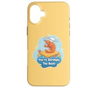 You'Re Shrimply The Best Pun Funny Shrimp Chef Chiste Humor Carcasa para iPhone 16 Plus