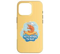You'Re Shrimply The Best Pun Funny Shrimp Chef Chiste Humor Carcasa para iPhone 16 Pro