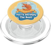 You'Re Shrimply The Best Pun Funny Shrimp Chef Chiste Humor PopSockets PopGrip para MagSafe