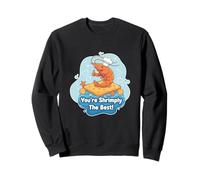You'Re Shrimply The Best Pun Funny Shrimp Chef Chiste Humor Sudadera