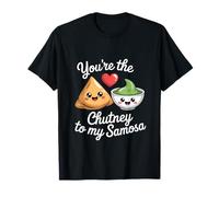 You're The Chutney To My Samosas Cute Kawaii Día de San Valentín Camiseta