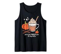 You'Re The Pumpkin Spice to My Latte Cute Fall Coffee Autumn Camiseta sin Mangas