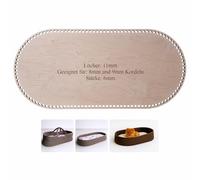 YourHobbyTools - Suelo de madera con agujeros de 8 mm para chuffin, fondo de ganchillo para cuna de bebé, varios tamaños (75 x 35 cm)