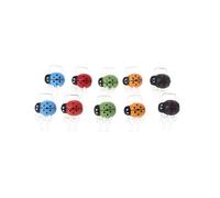 YOURPAI Pinzas para orquídeas de mariquita, 10 unidades de clips para orquídeas de mariquita, flores de jardín y platillos, clips de soporte para tallos de apoyo y tallos de viñas crecen verticalmente